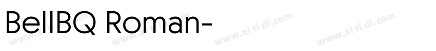 BellBQ Roman字体转换 BellBQ Roman字体转换